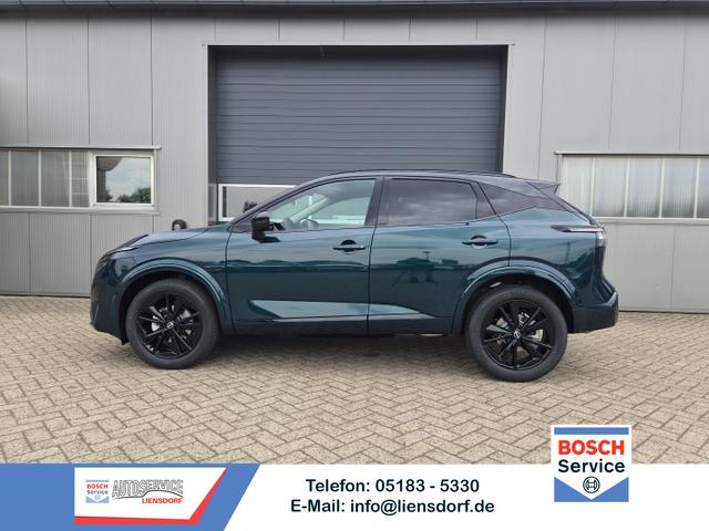 Nissan Qashqai - 1.3 DIG-T MHEV 158 PS X-Tronic N-Design Head-Up Display Teil-Leder Klimaautomatik Sitzheizung Lenkradheizung Navi elektr. Heckklappe ACC PDC v+h 360&deg;Kamera DAB Bluetooth Touchscreen Apple CarPlay Android Auto 19"Zoll