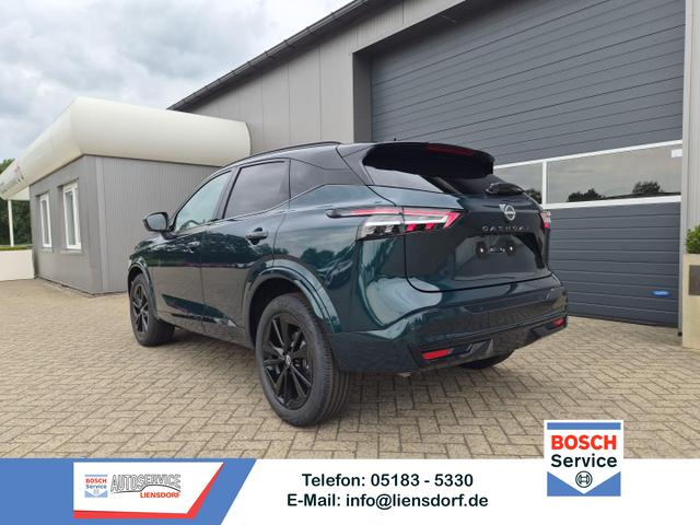 Nissan Qashqai - 1.3 DIG-T MHEV 158 PS X-Tronic N-Design Head-Up Display Teil-Leder Klimaautomatik Sitzheizung Lenkradheizung Navi elektr. Heckklappe ACC PDC v+h 360&deg;Kamera DAB Bluetooth Touchscreen Apple CarPlay Android Auto 19"Zoll