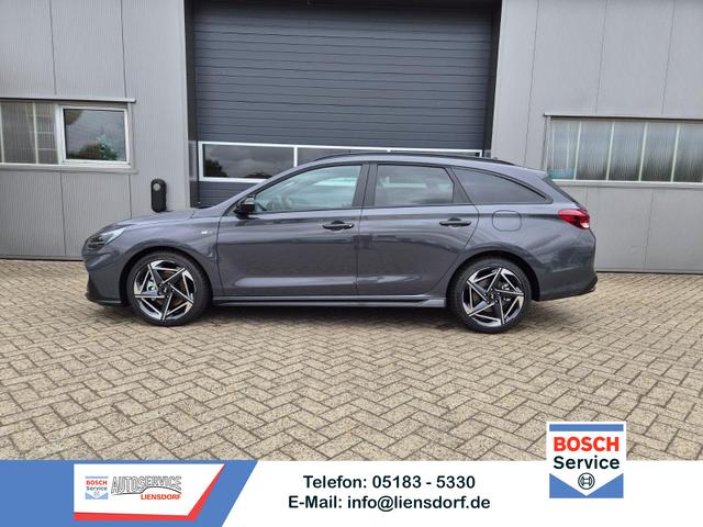 Hyundai i30 Kombi - 1.6 T-GDI 150PS Automatik N-Line Sitzheizung Lenkradheizung Klimaautomatik Navi 10,3"-Touchscreen Bluelink Apple CarPlay + Android Auto PDC v+h R&uuml;ckf.Kamera 18-LM