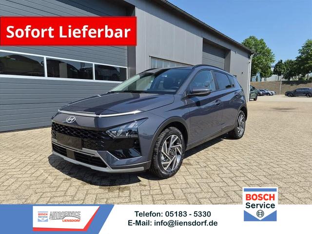 Hyundai Bayon - Trend 1.0 T-GDI 90PS Automatik Klimaautomatik R&uuml;ckf.Kamera Parksensoren Sitzheizung Lenkradheizung Bluetooth Touchscreen Tempomat Apple CarPlay + Android Auto 16"LM