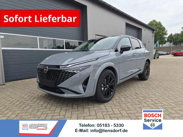 Nissan Qashqai - 1.3 DIG-T MHEV 158 PS X-Tronic N-Design Head-Up Display Teil-Leder Klimaautomatik Sitzheizung Lenkradheizung Navi elektr. Heckklappe ACC PDC v+h 360&deg;Kamera DAB Bluetooth Touchscreen Apple CarPlay Android Auto 19"Zoll