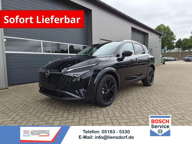 Nissan Qashqai - 1.3 DIG-T MHEV 158 PS X-Tronic Tekna Voll-Leder Klimaautomatik PanoGlasdach Sitzheizung Lenkradheizung Navi Head-Up Display elektr. Heckklappe ACC PDC v+h 360&deg;Kamera DAB Bluetooth Touchscreen Apple CarPlay Android Auto 19"LM