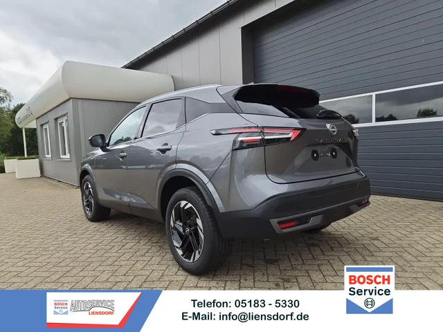 Nissan Qashqai - 1.3 DIG-T MHEV 158 PS X-Tronic N-Connecta Teil-Leder PanoGlasdach Klimaautomatik Sitzheizung Lenkradheizung Navi ACC PDC v+h 360&deg;Kamera DAB Bluetooth Touchscreen Apple CarPlay Android Auto 18"LM