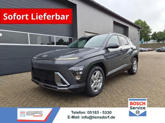 Hyundai KONA - Trend 1.6 T-GDI 150PS Automatik Voll-LED-Scheinw. Sitzheizung Lenkradheizung ACC Klimaautomatik Navi Touchscreen DAB+ Apple CarPlay + Android Auto PDC v+h R&uuml;ckf.Kamera 2xKeyless 17-LM