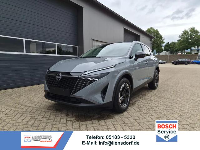 Nissan Qashqai - 1.3 DIG-T MHEV 158 PS X-Tronic N-Connecta Teil-Leder PanoGlasdach Klimaautomatik Sitzheizung Lenkradheizung Navi ACC PDC v+h 360&deg;Kamera DAB Bluetooth Touchscreen Apple CarPlay Android Auto 18"LM