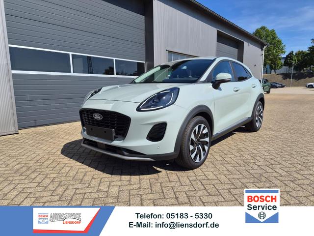 Ford Puma - Titanium 1.0 Hybrid 125PS Autom. Klimaautomatik Sitzheizung Lenkradheizung Frontscheibe beheizb. LED-Scheinwerfer SYNC4 Bluetooth Apple CarPlay Android Auto PDC v+h