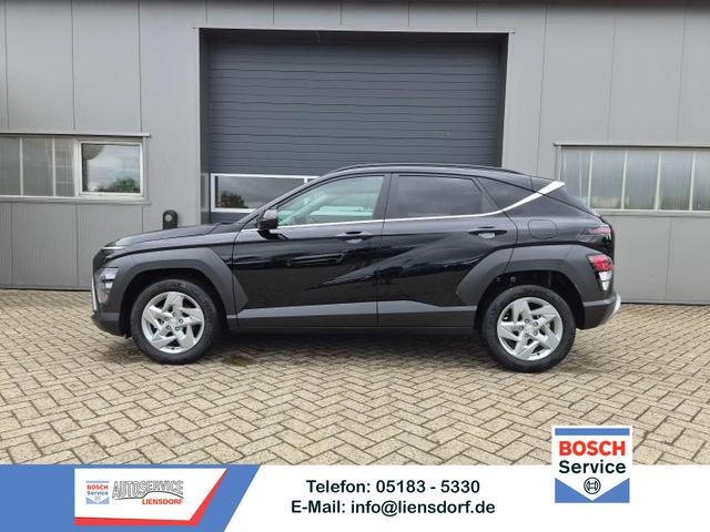 Hyundai KONA - Trend 1.6 T-GDI 150PS Automatik Voll-LED-Scheinw. Sitzheizung Lenkradheizung ACC Klimaautomatik Navi Touchscreen DAB+ Apple CarPlay + Android Auto PDC v+h R&uuml;ckf.Kamera 2xKeyless 17-LM