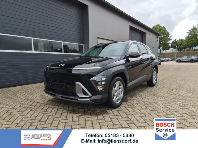 Hyundai KONA - Trend 1.6 T-GDI 150PS Automatik Voll-LED-Scheinw. Sitzheizung Lenkradheizung ACC Klimaautomatik Navi Touchscreen DAB+ Apple CarPlay + Android Auto PDC v+h R&uuml;ckf.Kamera 2xKeyless 17-LM