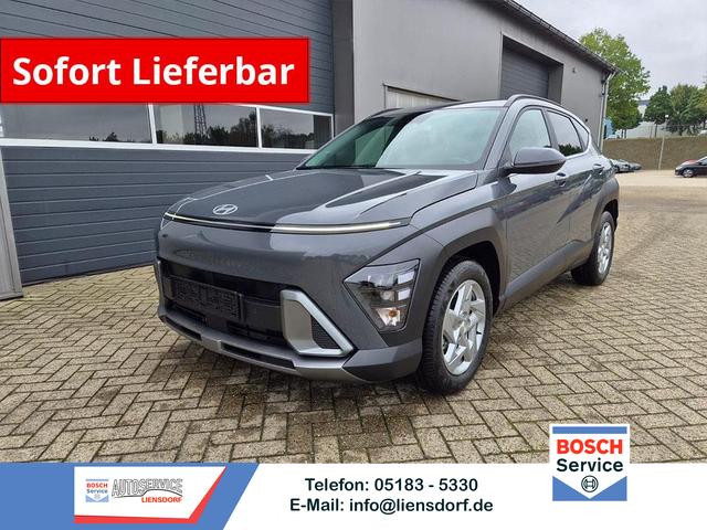 Hyundai KONA - Trend 1.6 T-GDI 150PS Voll-LED-Scheinw. Sitzheizung Lenkradheizung Klimaautomatik Tempomat Navi Touchscreen DAB+ Apple CarPlay + Android Auto PDC v+h R&uuml;ckf.Kamera 2xKeyless 17-LM