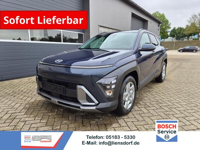 Hyundai KONA - Trend 1.6 T-GDI 150PS Voll-LED-Scheinw. Sitzheizung Lenkradheizung Klimaautomatik Tempomat Navi Touchscreen DAB+ Apple CarPlay + Android Auto PDC v+h R&uuml;ckf.Kamera 2xKeyless 17-LM