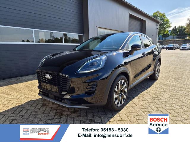 Ford Puma - Titanium 1.0 Hybrid 125PS Autom. R&uuml;ckf.Kamera Klimaautomatik Sitzheizung Lenkradheizung Frontscheibe beheizb. LED-Scheinwerfer SYNC4 Bluetooth Apple CarPlay Android Auto PDC v+h