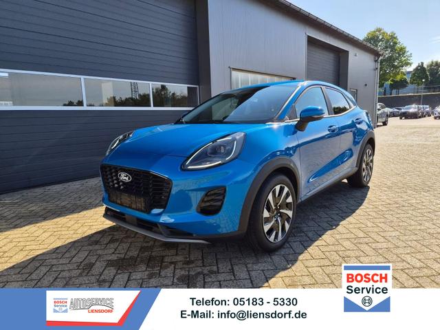 Ford Puma - Titanium 1.0 Hybrid 125PS Autom. R&uuml;ckf.Kamera Klimaautomatik Sitzheizung Lenkradheizung Frontscheibe beheizb. LED-Scheinwerfer SYNC4 Bluetooth Apple CarPlay Android Auto PDC v+h
