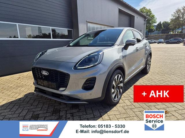 Ford Puma - Titanium 1.0 Hybrid 125PS Autom. abnehm. AHK ACC 4xKamera Klimaautomatik Sitzheizung Lenkradheizung Frontscheibe beheizb. LED-Scheinwerfer SYNC4 Bluetooth Apple CarPlay Android Auto PDC v+h