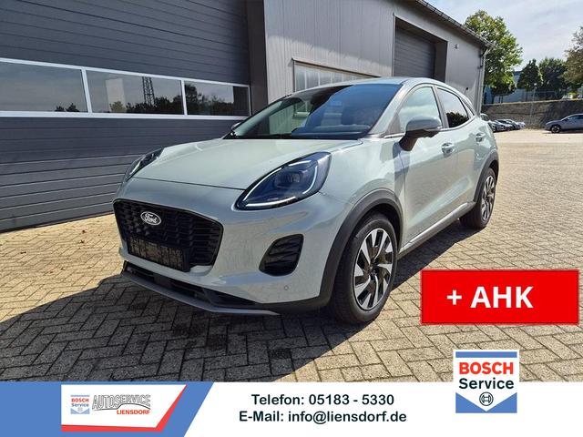 Ford Puma - Titanium 1.0 Hybrid 125PS Autom. abnehm. AHK ACC 4xKamera Klimaautomatik Sitzheizung Lenkradheizung Frontscheibe beheizb. LED-Scheinwerfer SYNC4 Bluetooth Apple CarPlay Android Auto PDC v+h