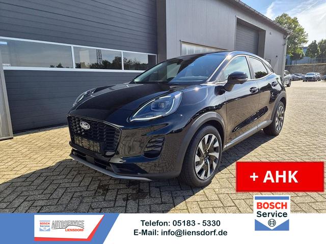 Ford Puma - Titanium 1.0 Hybrid 125PS Autom. abnehm. AHK ACC 4xKamera Klimaautomatik Sitzheizung Lenkradheizung Frontscheibe beheizb. LED-Scheinwerfer SYNC4 Bluetooth Apple CarPlay Android Auto PDC v+h