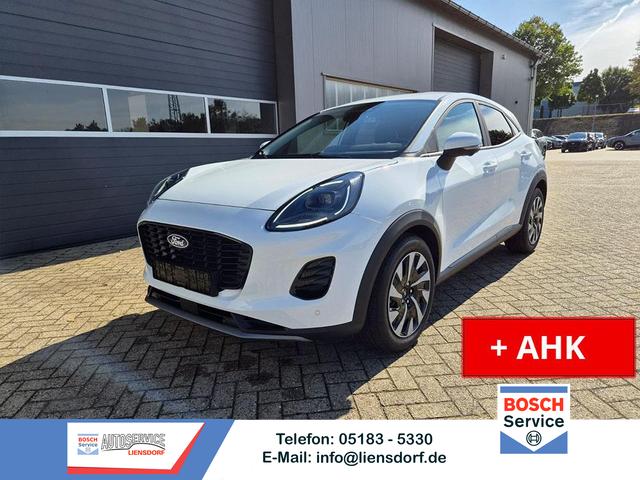 Ford Puma - Titanium 1.0 Hybrid 125PS Autom. abnehm. AHK ACC 4xKamera Klimaautomatik Sitzheizung Lenkradheizung Frontscheibe beheizb. LED-Scheinwerfer SYNC4 Bluetooth Apple CarPlay Android Auto PDC v+h