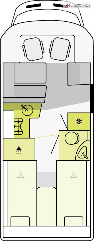 Etrusco Teilintegrierte Ford 2023 T 7.3 SF | EcoBlue 2.0TDCi 155 PS Sofort verfügbar! 