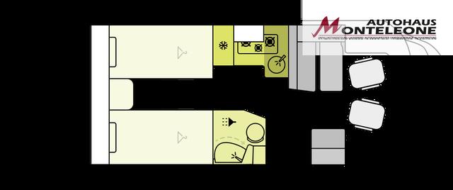 Etrusco T-Model MJ25 T6900SB T 6900 SB 140 AT | Complete Selection Hubbett 5. Sitzplatz Sofort verfügbar Aktionspreis 