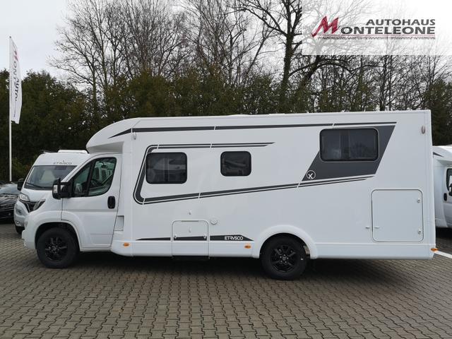 Etrusco Teilintegrierte Fiat 24 T7400SB 140 PS MT | Complete Selection Gasregler DuoControl + EisEx Markise Hubbett Sofort verfügbar Aktionspreis 