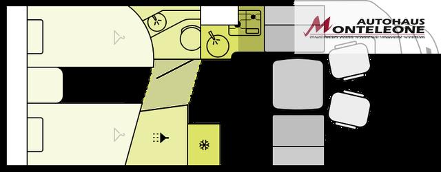 Etrusco Teilintegrierte Ford 24 T7.3SCF 155 PS AT | Complete Selection Bettenumbau Sofort verfügbar Aktionspreis 