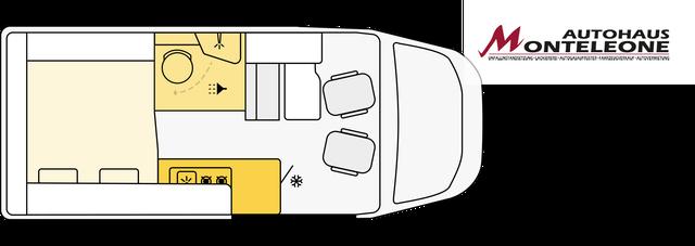 Etrusco CV-Model MJ25 CV600DB+ 140 PS AT | Complete Selection Schlafdach Rückfahrkamera Sofort verfügbar Aktionspreis 