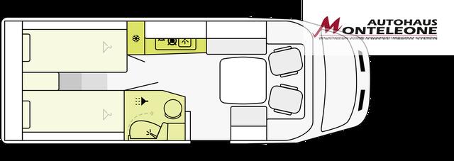 Etrusco V-Model V 6.8 SCF 165 PS AT | Complete Selection Bettenumbau Navigationssystem Sofort verfügbar Aktionspreis 