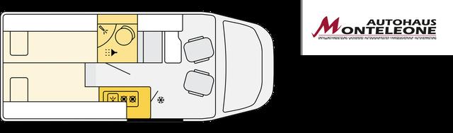 Etrusco CV-Model CV 600 SB 140 PS AT | Complete Selection Safety Paket Dieselheizung Rückfahrkamera Sofort verfügbar Aktionspreis 