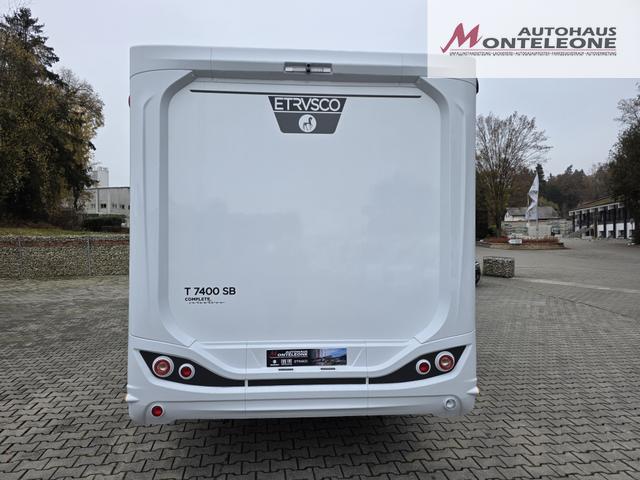 Etrusco T-Model T 7400 SB 140 PS AT | Complete Selection Safety Paket Hubbett Rückfahrkamera Aktionspreis 