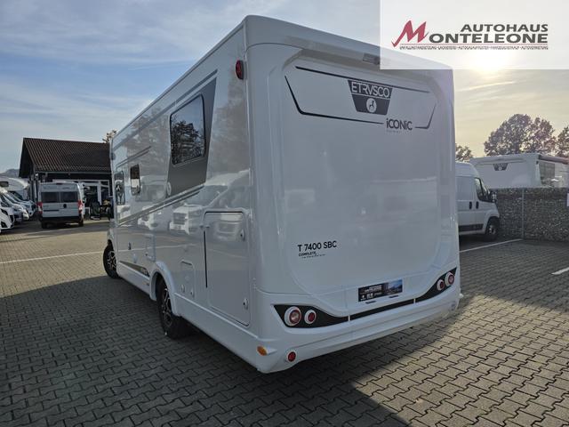 Etrusco T-Model T 7400 SBC 180 PS AT | Complete Selection Safety Paket Bettenumbau Rückfahrkamera Aktionspreis 