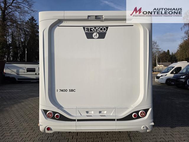 Etrusco I-Model I 7400 SBC 180 PS AT | Heizung Combi 6E R&uuml;ckfahrkamera Markise Aktionspreis 