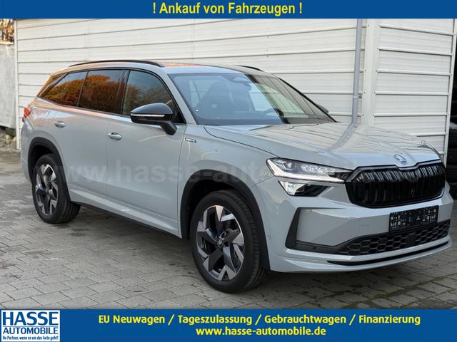 Skoda Kodiaq - Sportline 2.0 TDI DSG 4x4 7Sitzer*AHK*NAVI*SHZ*Matrix*360°*IPA*Keyless*Canton