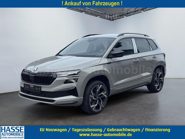 Skoda Karoq - Sportline 1,5 TSI DSG 2ZKlimaautomatik Canton Anh&auml;ngerkupplung Totewinkel Assistent 2 x Einparkhilfe Kamera 19 Zoll Felgen adaptiver Tempomat 5J Garantie