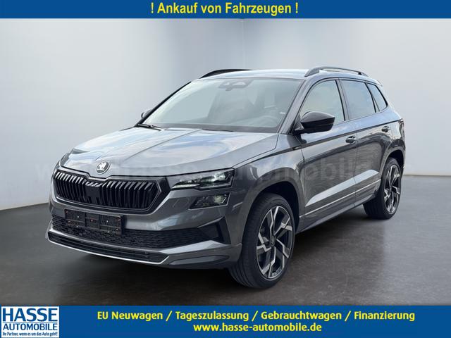 Skoda Karoq - Sportline 2,0 TSI 4x4 DSG 2ZKlimaautomatik Canton Anh&auml;ngerkupplung Totewinkel Assistent 2 x Einparkhilfe Kamera 19 Zoll Felgen adaptiver Tempomat 5J Garantie