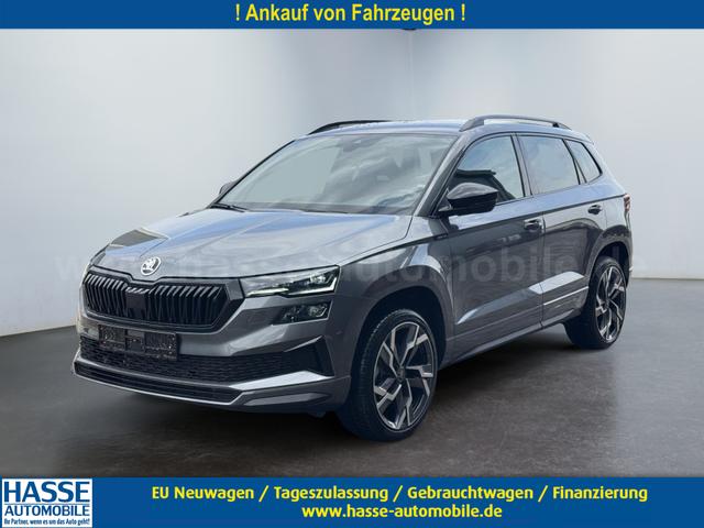 Skoda Karoq - Sportline 1,5 TSI DSG 2ZKlimaautomatik Canton Anh&auml;ngerkupplung Totewinkel Assistent 2 x Einparkhilfe Kamera 19 Zoll Felgen adaptiver Tempomat 5J Garantie