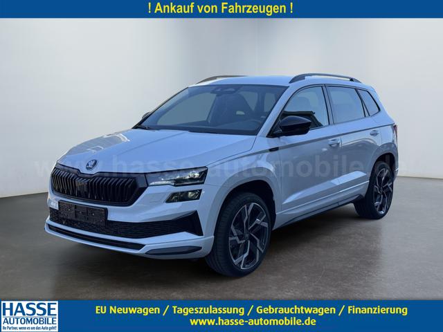 Skoda Karoq - Sportline 2,0 TDI DSG 2ZKlimaautomatik Canton Anh&auml;ngerkupplung Totewinkel Assistent 2 x Einparkhilfe Kamera 19 Zoll Felgen adaptiver Tempomat 5J Garantie