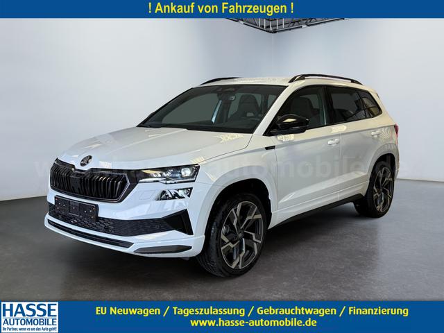 Skoda Karoq - Sportline 2,0 TSI 4x4 DSG 2ZKlimaautomatik Canton Anh&auml;ngerkupplung Totewinkel Assistent 2 x Einparkhilfe Kamera 19 Zoll Felgen adaptiver Tempomat 5J Garantie