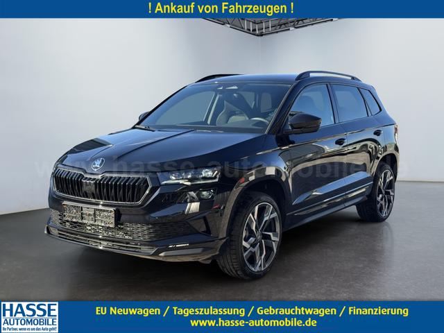 Skoda Karoq - Sportline 2,0 TDI DSG 2ZKlimaautomatik Canton Anh&auml;ngerkupplung Totewinkel Assistent 2 x Einparkhilfe Kamera 19 Zoll Felgen adaptiver Tempomat 5J Garantie