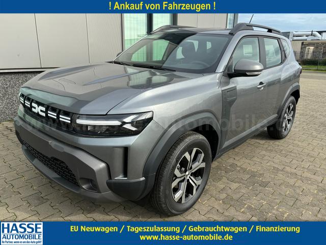 Dacia Duster - Expression 1.6 HYBRID 140 AUTOMATIK (Benzin/Elektro), 17" Alufelgen "TERGAN", Klimaanlage, Rückfahrkamera, Parksensoren hinten, LED-Scheinwerfer, Radio Media 10" + Smartphone-Spiegelung, Armlehne, Dachreling, Tempomat, Verkehrszeichenerkennung, Spurassistent