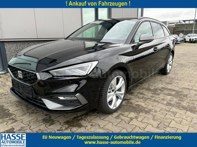 Seat Leon Sportstourer - FR 1.5 TSI eHYBRID 204PS DSG, 5 Jahre Garantie, 17" Alu, 3-Zonen-Climatronic, Abgedunkelte Scheiben, Parksensoren vorn/hinten, Sportsitze, NAVIGATION 12,9"/Bluetooth, Tempomat, Full Digital Cockpit, LED-Scheinwerfer, M-Lederlenkrad