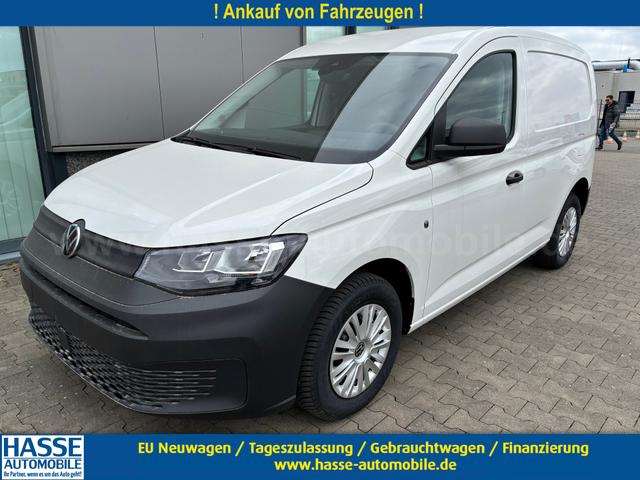 Volkswagen Caddy Cargo - 2.0 TDI 102PS, Candy-Weiß, Klima, Parksensoren hinten, Reserverad, Kunststoffbodenbelag Fahrer-/Fahrgastraum, Ganzjahresreifen, Radio 10" + Wireless App-Connect, Tempomat, Hecktüren, Schiebetür rechts