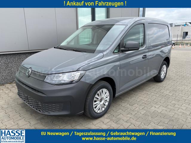 Volkswagen Caddy Cargo - 2.0 TDI 102PS, Pure-Grey, Klima, Parksensoren hinten, Reserverad, Kunststoffbodenbelag Fahrer-/Fahrgastraum, Ganzjahresreifen, Radio 10" + Wireless App-Connect, Tempomat, Hecktüren, Schiebetür rechts