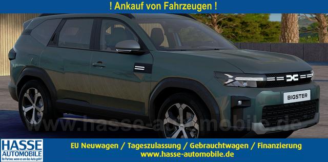 Dacia Bigster - Journey 1.2 TCe 140 Mild-Hybrid 6-Gang, Grün-Metallic + Cold-Pack 2 Parking-Paket Reserverad, Klimaautomatik, Privacy-Glas, Navigation, 18" Alu, Keycard Handsfree, Elektrische Heckklappe, Rückfahrkamera, Tempomat