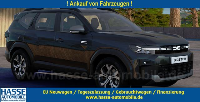 Dacia Bigster - Expression 1.2 TCe 140 Mild-Hybrid 6-Gang, Schwarz-Metallic + Parking-Paket, 17" Alu, Rückfahrkamera, Klimaautomatik, Radio 10" Wireless Apple CarPlay/Android Auto, Tempomat, Nebelscheinwerfer, Lederlenkrad