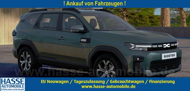 Dacia Bigster - Expression 1.2 TCe 140 Mild-Hybrid 6-Gang, Grün-Metallic + Parking-Paket, 17" Alu, Rückfahrkamera, Klimaautomatik, Radio 10" Wireless Apple CarPlay/Android Auto, Tempomat, Nebelscheinwerfer, Lederlenkrad