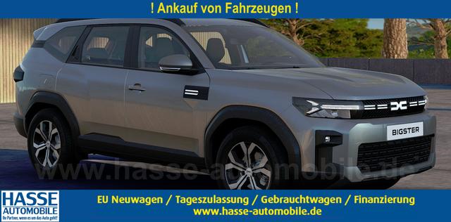 Dacia Bigster - Expression 1.2 TCe 140 Mild-Hybrid 6-Gang, Grau-Metallic + Parking-Paket, 17" Alu, Rückfahrkamera, Klimaautomatik, Radio 10" Wireless Apple CarPlay/Android Auto, Tempomat, Nebelscheinwerfer, Lederlenkrad