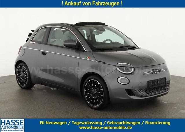Fiat 500e Cabrio - La Prima 43kWh, Leder, Navi, Kamera, LED
