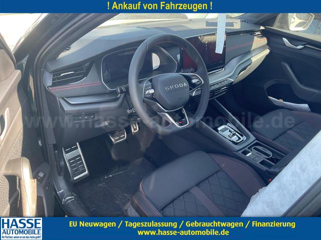 Skoda Octavia Combi - RS 2.0 TSI DSG, Sonderlackierung, Pano, AHK, 19 Zoll, Canton, el. Klappe, Navi, Matrix, sofort