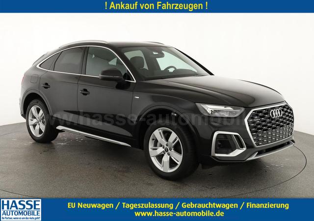Audi Q5 Sportback - 55 TFSI e quattro S line TFSIe S-LINE, AHK, 19-Zoll, Teilleder