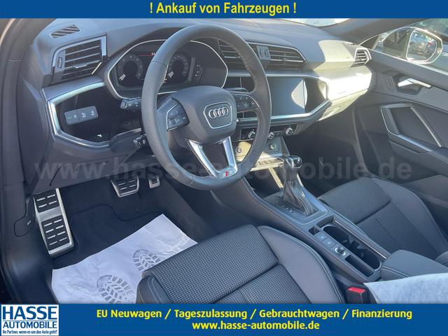 Audi Q3 Sportback - 40 TDI quattro S line qu S-LINE, AHK, 19-Zoll, Optik schwarz, Navi, Kamera, el. Klappe