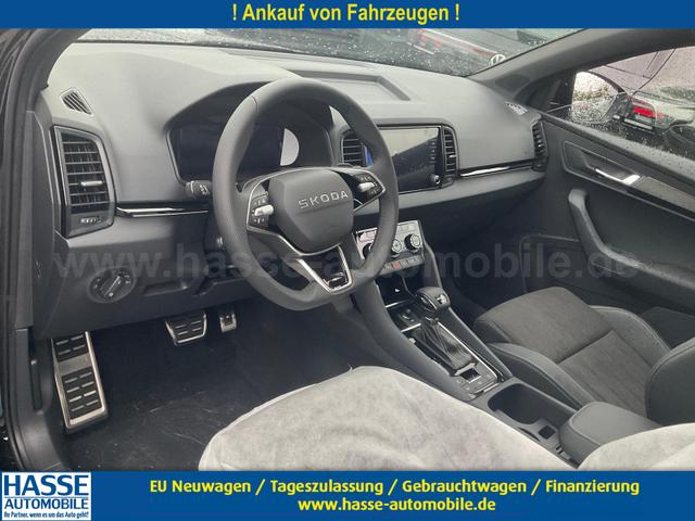 Skoda Karoq - Sportline 4x4 2.0 TSI DSG Sportline, AHK, Navi, Teilleder, Side, 5 J.-Garantie